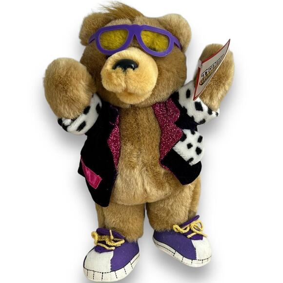 Applause Teddy Grahams Honey Bear Plush 12” 1990 Collectible - Picture 1 of 6